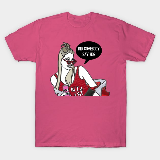 Did somebody say ho? T-Shirt by Katsillustration